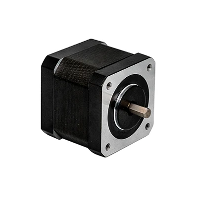 NEMA 17 Bipolar 1.8 درجه 0.24Nm(33.3oz-in) 1.33A 2.8V 42x42x33mm 4 سیم موتور پله ای